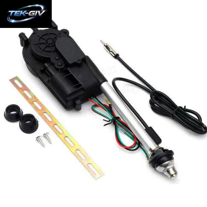 Neue Auto Elektrische Antenne Radio Auto Booster Netzteil Antenne Kit Auto Signal Elektrische 12V Außerhalb Auto Antenne AM/FM Radio