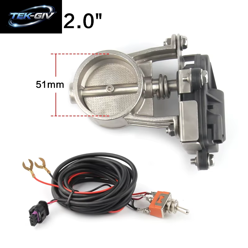 Elektrische Exhaust Control Valve2 "/2.25"/2.5 "/2.75"/3 "Exhaust Control Ventil-Niedrigen Druck Für Auspuff Catback Fallrohr