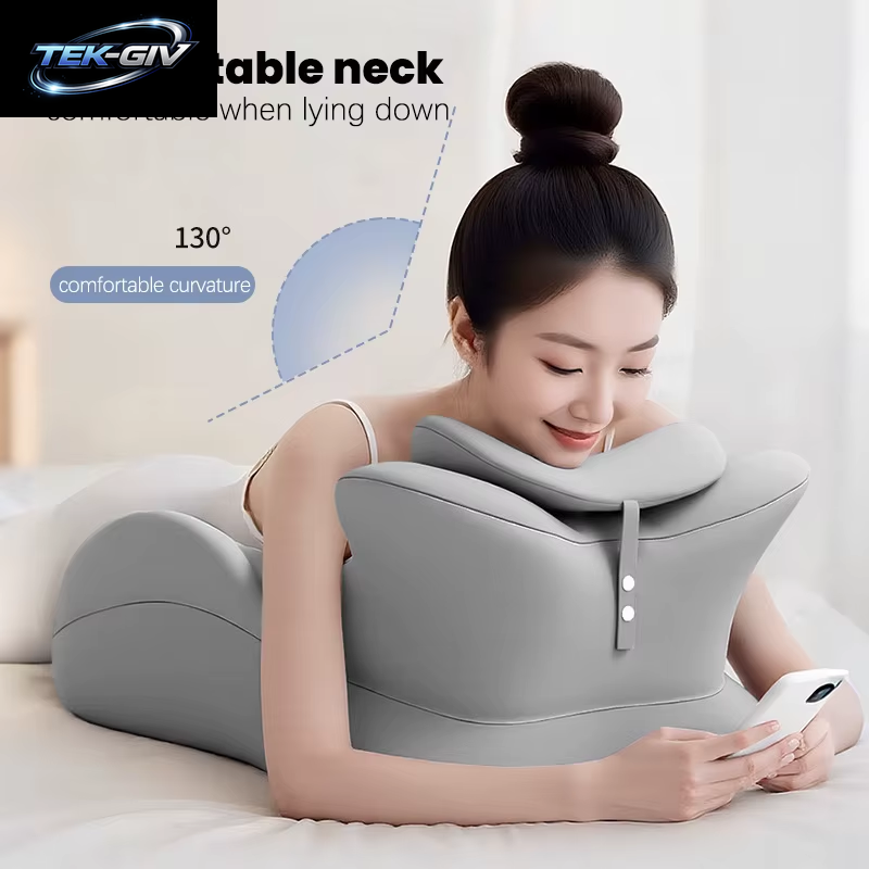 Mehrzweck-Keilkissen Aus Memory-Schaum, Ergonomisches Bauchlagekissen, Lese- Und Schlafkissen Fürs Bett, Abnehmbar