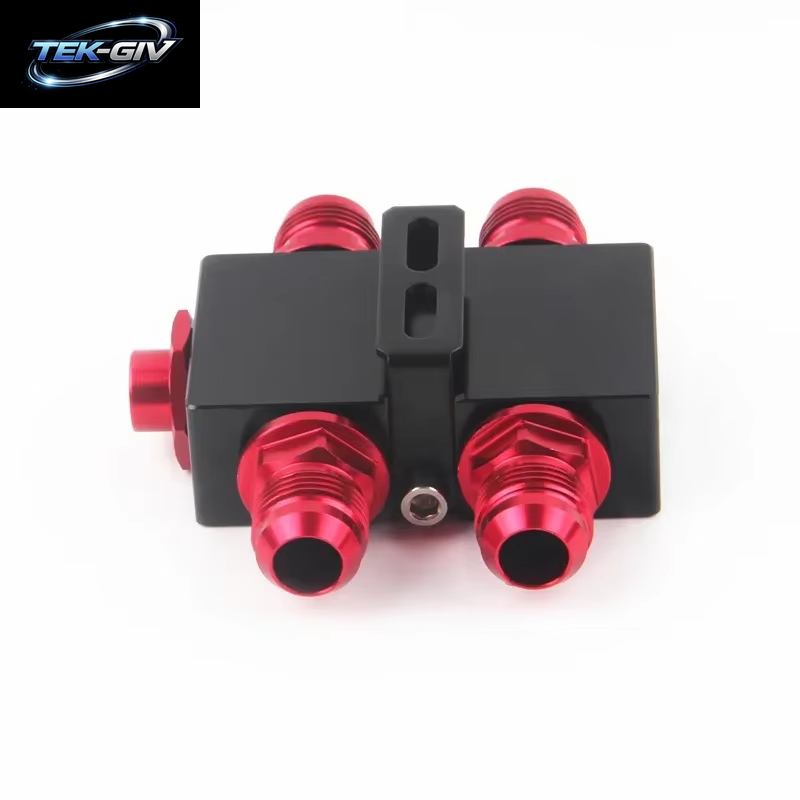 AN10 Ölfilter-Sandwich-Adapter Mit Inline-Thermostat – Adapter Zur Überwachung Der Öldrucküberwachung Im Automobilbereich