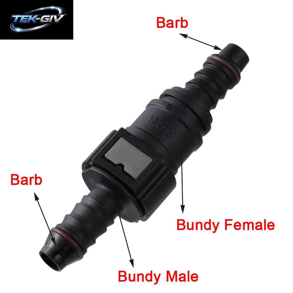 Motorrad Kraftstoff Leitung Schnell Verschluss Anschluss Schlauch Kupplung 8Mm Buchse 9,89 Gerade Kraftstoff Leitung Schnell Kupplung