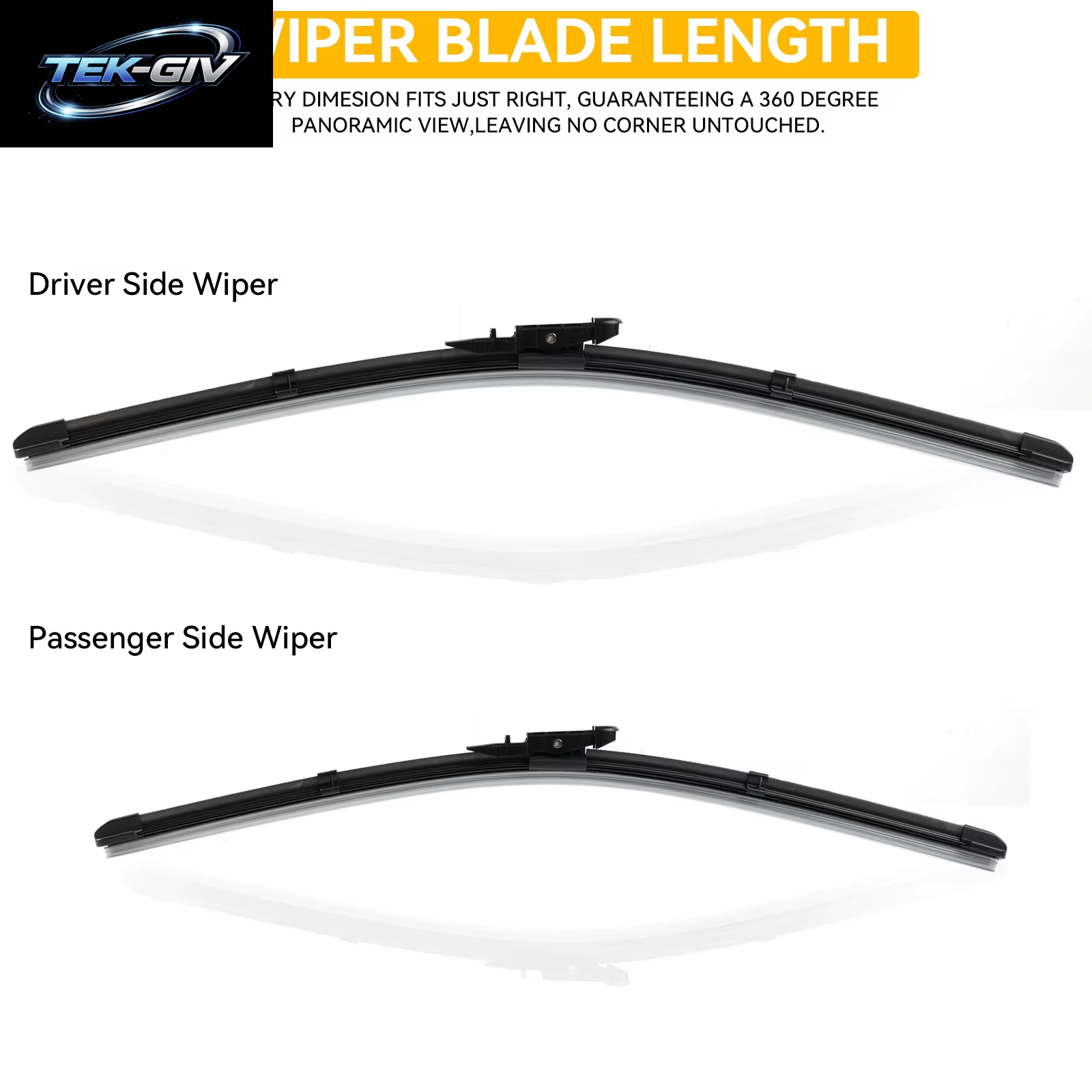 Erick'S Wiper LHD Frontwischerblätter Für Iveco Daily VI 2014–2023 Windschutzscheibe, Windschutzscheibe, Sauberes Fenster, Auto-Regenbürsten, 26 Zoll + 26 Zoll