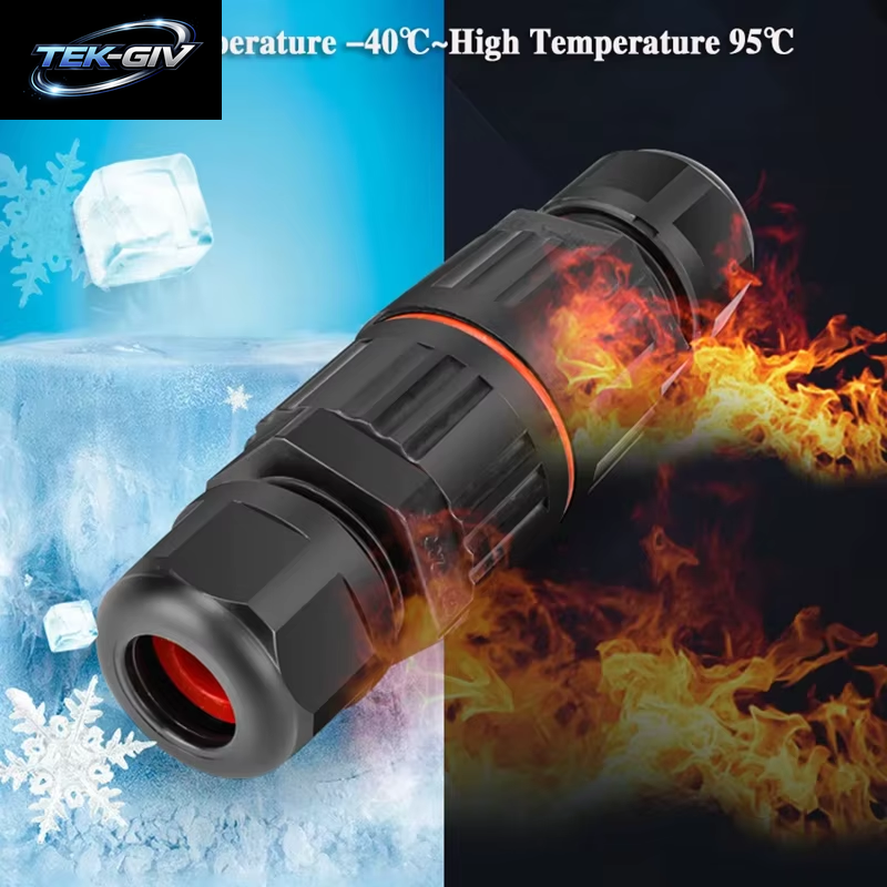 Neue 2/1PC IP68 Wasserdichte Joint Draht Schnell Verbindung Stecker 2/3 Pin Solder Weniger LED Lampe Verdrahtung Im Freien Regendicht Terminal