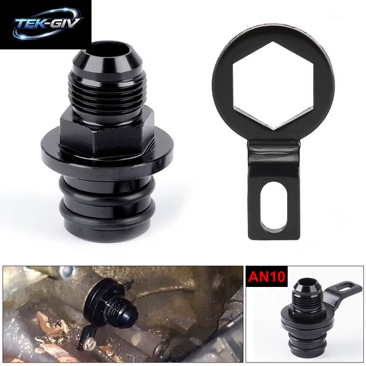 AN10 Aluminium-Schwenkschlauch-Endstück-Adapter Für Honda Acura D-Serie D15 D16 Armaturen, Block-Stecker-Adapter, Entlüftungsbeschläge
