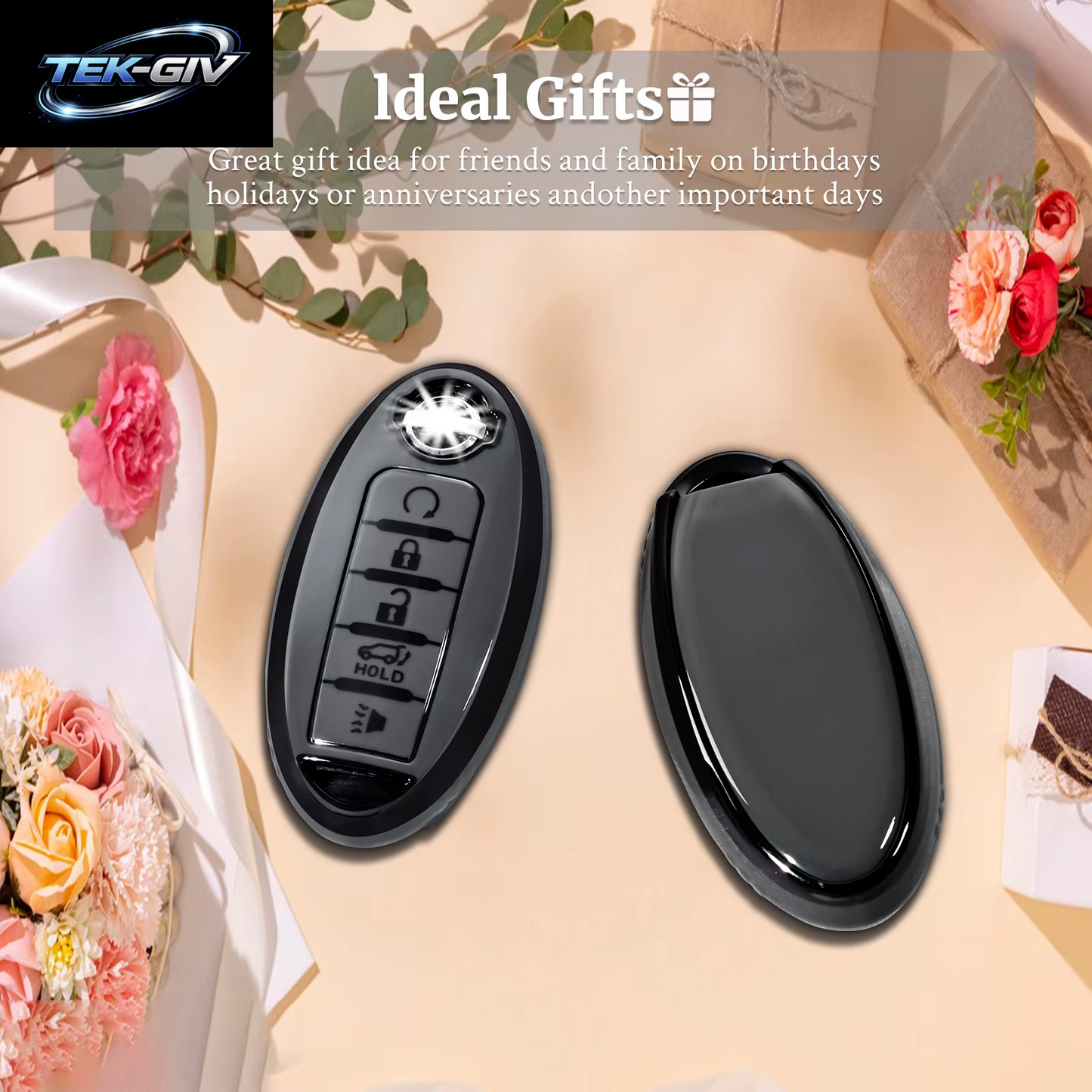 Weiches Tpu-Schlüsseletui Für Nissan Infiniti Rogue Altima Quest Pathfinder Sentra Patrol CIMA Fuga Armada Teana Murano Titan Autoschlüssel