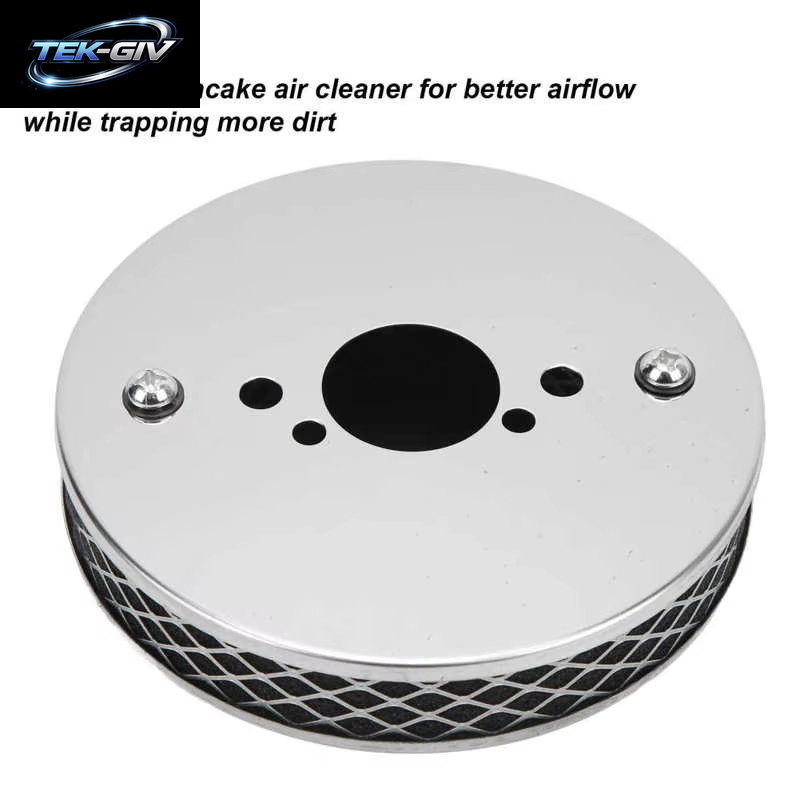 High Flow Luftfilter Oberfläche Chrom Luftfilter Ersatz Für Su 1 ¼ Zoll Vergaser Zur Reparatur