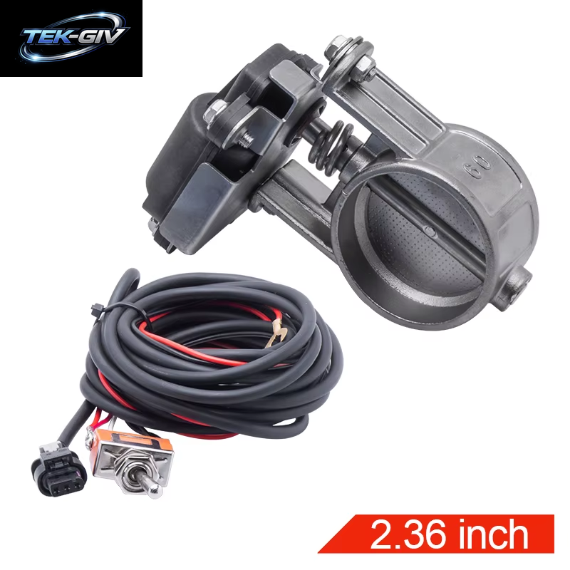 2"/2,36"/2,5"/2,75"/3"/3,5"/4,0" Zoll Elektrisches Abgasregelventil Auspuffabschaltventil Mit Schaltersteuerung