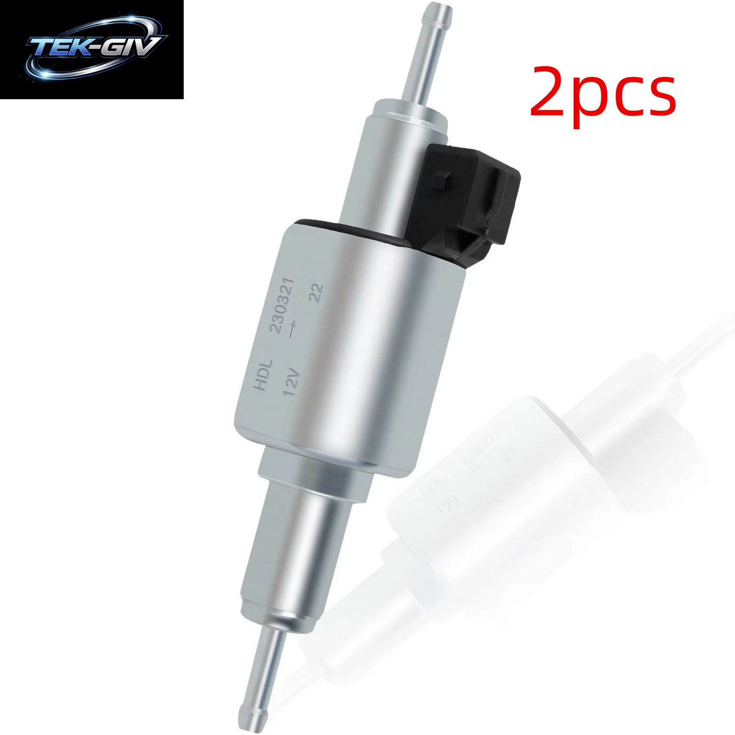 Auto Diesel Heizung Öl Kraftstoff Pumpe 12V 22ML Puls Metering Gas Inline Luft Heizung Kraftstoff Pumpe Für Auto Diesel Heizung 2KW 5KW 8KW