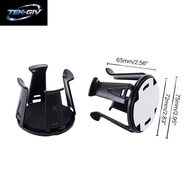 Auto Innen Getränke Halter Auto Tasse Flasche Halter Klebstoff Tasse Lagerung Rack F19A