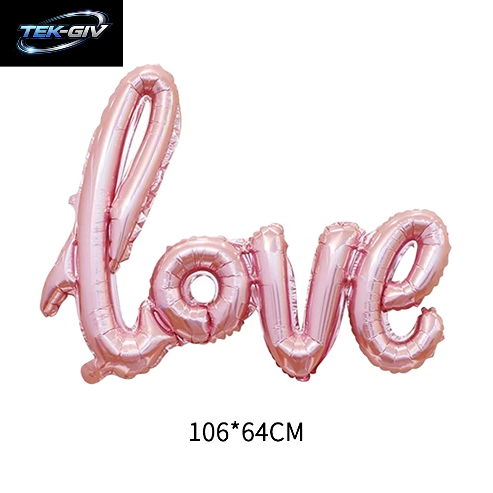 LIEBE Brief Folie Mylar Ballon Für Hochzeit Valentinstag Jahrestag Geburtstag Party Dekor Hintergrund Bogen Kranz DIY Supplie