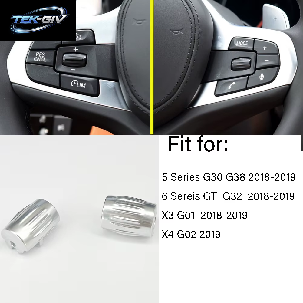 Schwarz Auto Multi-Funktion Lenkrad Control Knob Taste Für BMW 3 4 5 GT 6 7 Serie F30 F35 F34 F36 F10 F11 F12 F07 F01 F02