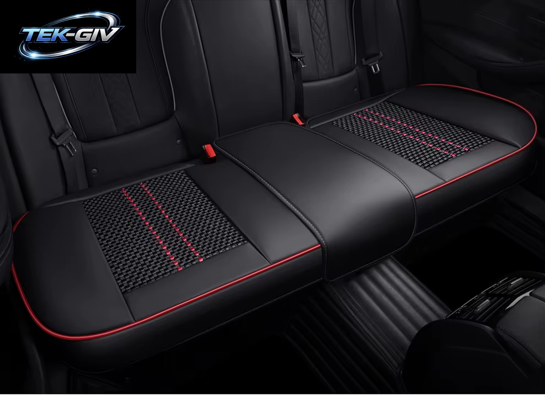 Leder-Front-Autositz-Schutzbezüge, Kissen, Luxuriös, Wasserdicht, Für Fiat Punto Ford Explorer Laguna 3 Fiat Bravo Golf G5