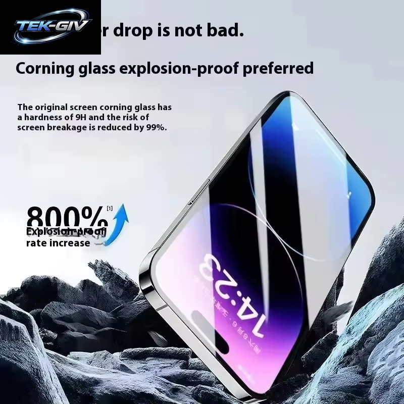8K High-End-Hartglas Für Iphone 17 16 15 14 13 12 11 Pro Max Air XS XR plus Displayschutzfolie Mit Ausrichtung Montageabdeckung