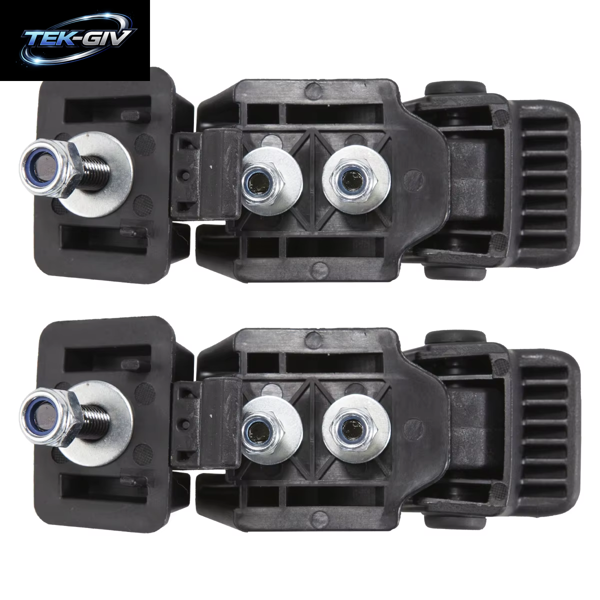 2-Teilige Halterung Für Motorhaubenverriegelungen, Schwarz, Für Jeep Wrangler JK 2007-2018, Motorhaubenverschluss-Zubehör X55395653AF