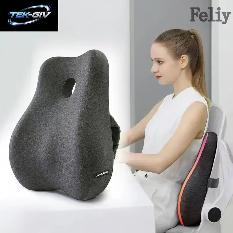 Memory Foam Auto Sitz Unterstützung Taille Kissen Massage Lenden Orthopädische Kissen Büro Stuhl Gesäß Kissen Schmerzen Relief Kissen Sets