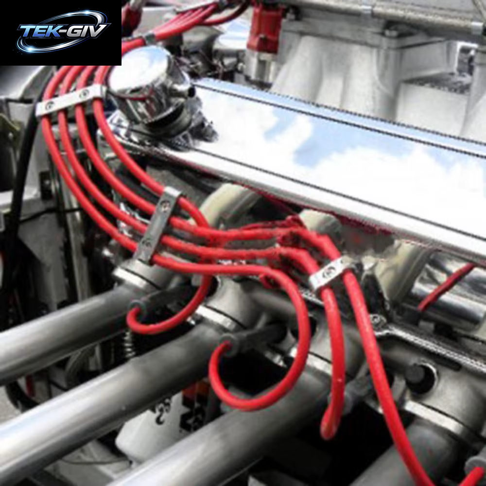 3 Teile/Satz Auto Zündkerze Kabel Clip 8Mm/9Mm/10Mm Draht Klemme Separator Zünd Teiler Veranstalter Elektroauto Zubehör