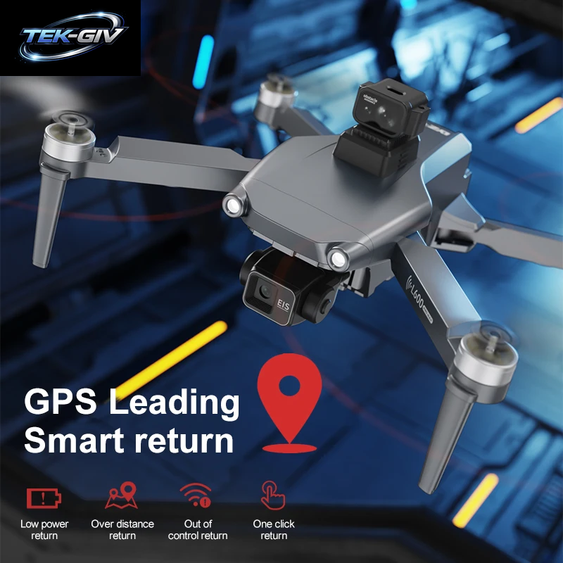 Neue L600 Pro MAX 4K Professionelle Drohne Mit 8K HD Kamera 3-Achsen Gimbal GPS Eders Hindernis Vermeidung 5G WIFI FPV RC Quadcopter Spielzeug