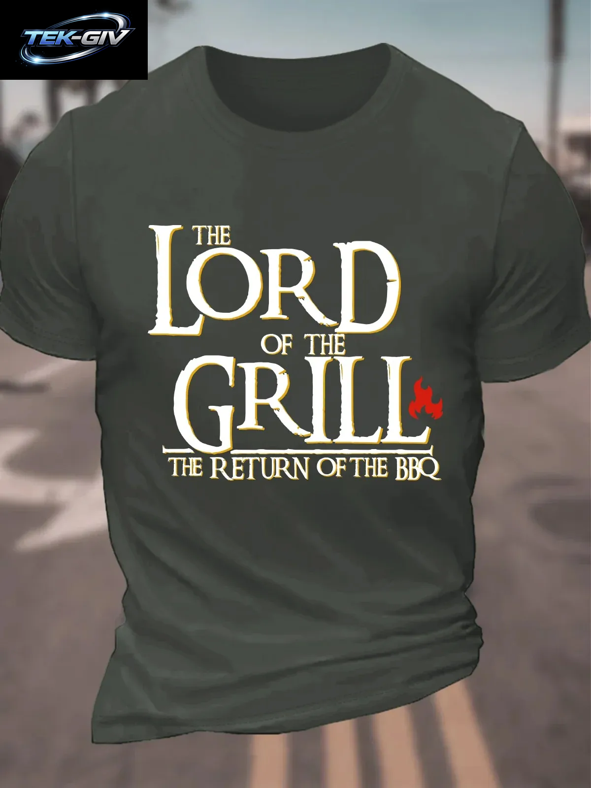 Herr Des Grills, Die Rückkehr Des Grill-Baumwoll-T-Shirts