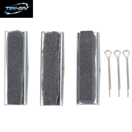 3PCS Motor Zylinder Hone Stein Heavy Duty Robuste Konstruktion 3 Backen Zylinder Honen Steine Werkzeug Automotive Zylinder Hone Stein