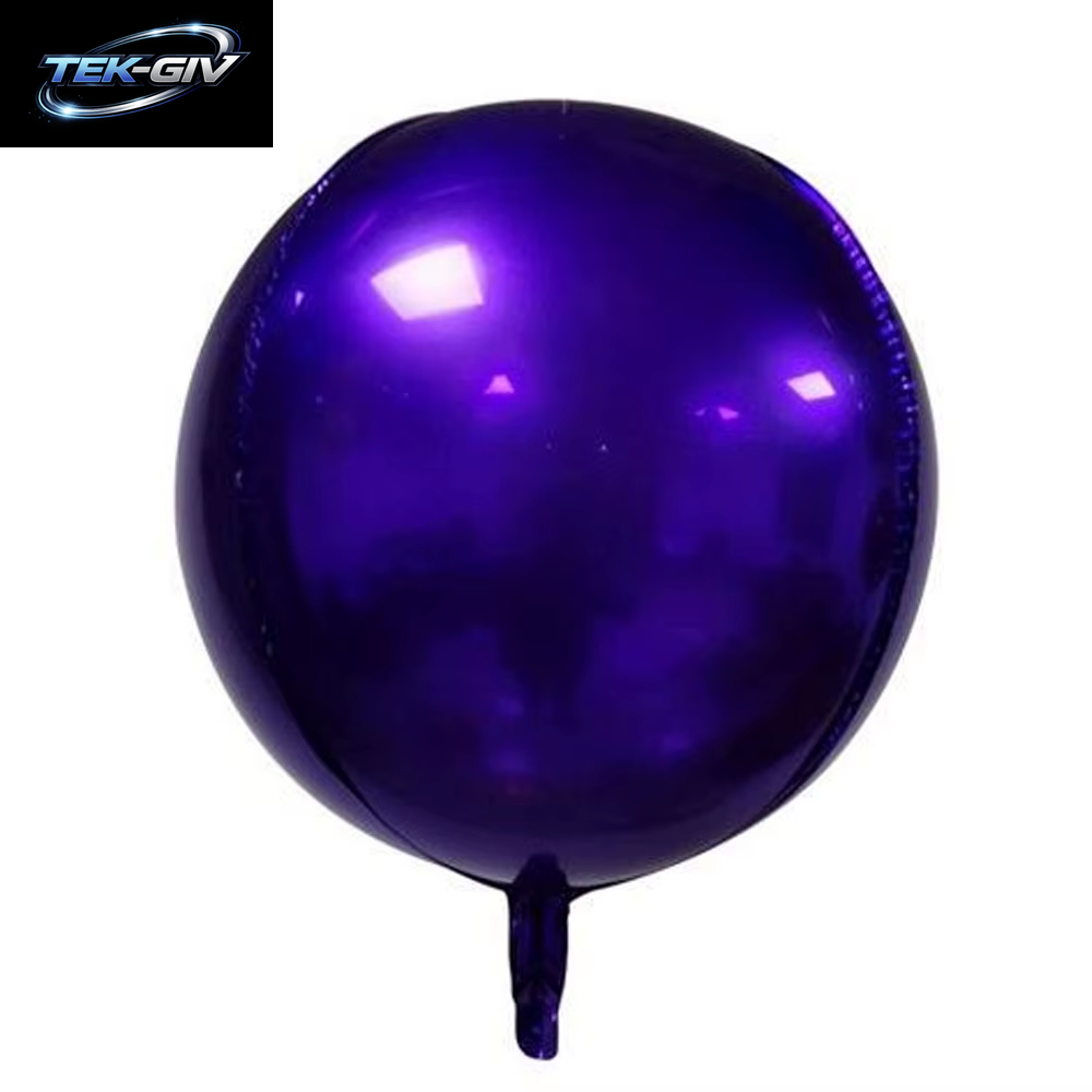 10 Stück Silberne 4D-Rundballons 10 18 22 32 Zoll Große Metallische Silberfolienballons Für Geburtstag, Hochzeit, Silberne Partydekorationen