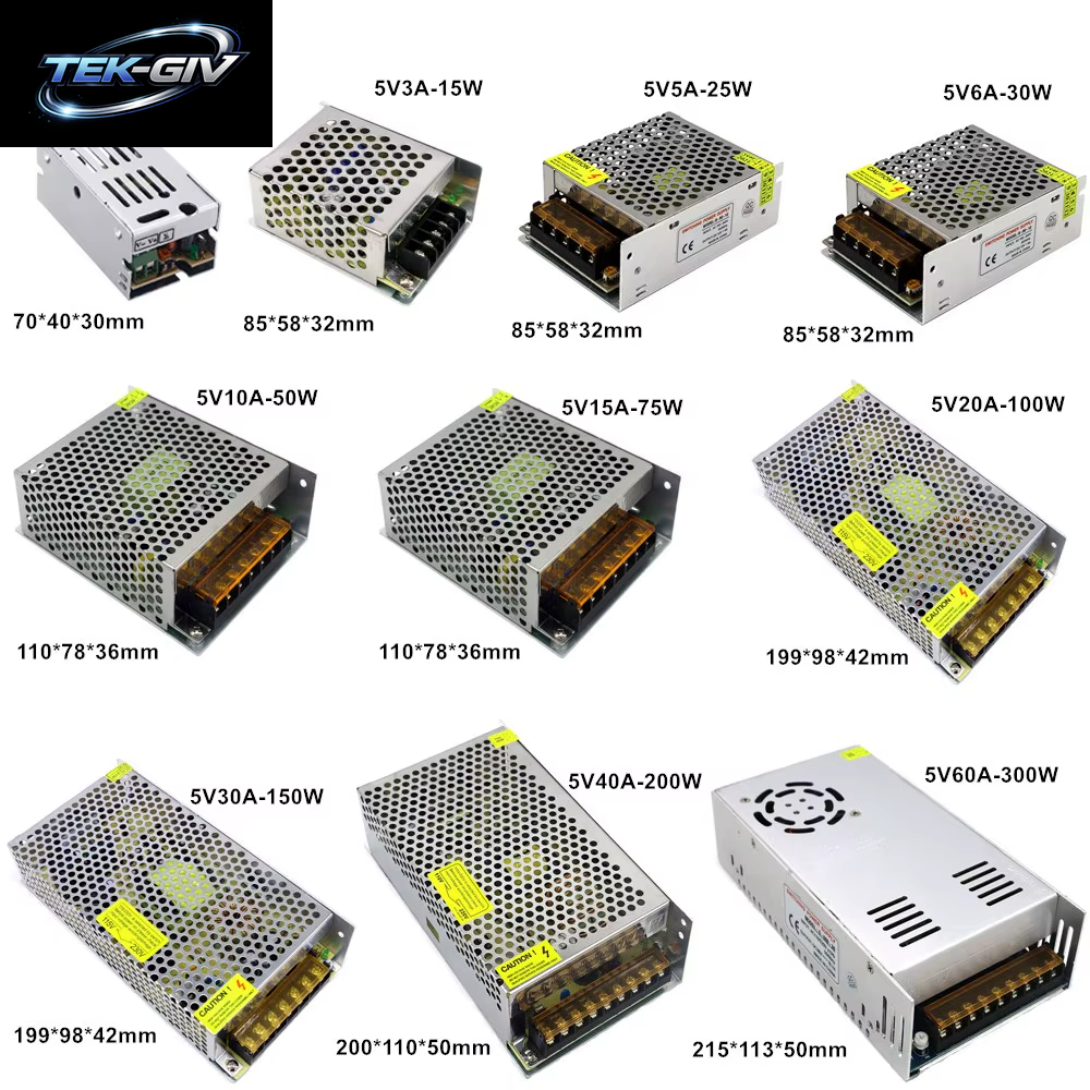5V 12V 24V 36V Netzteil SMPS 5 12 24 36V AC DC 220V ZU 5V 12V 24V 36V 1A 2A 3A 5A 10A 20A 30A Schaltnetzteil SMPS