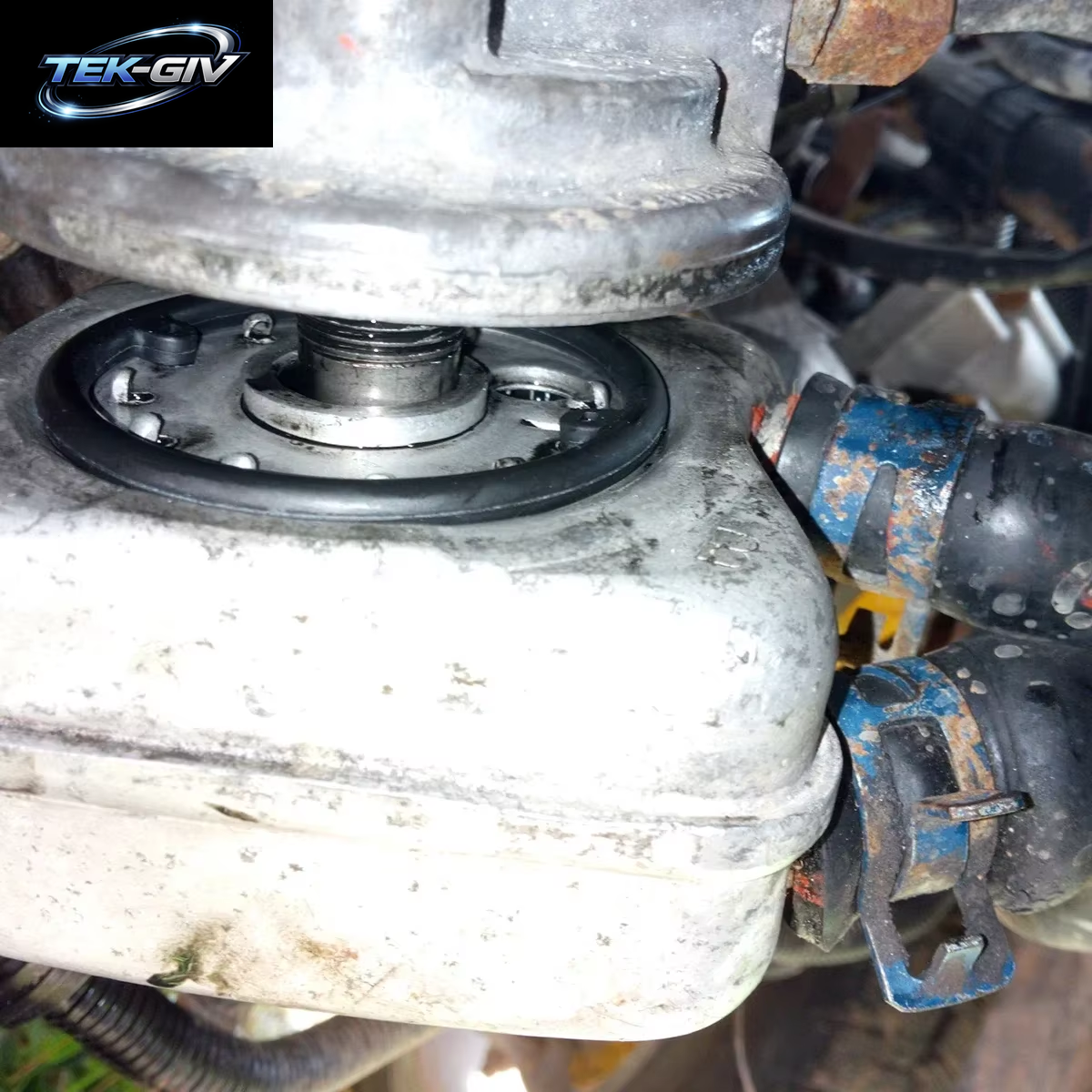 2Pc Motoröl Kühler Filter Dichtung Für VW Golf Polo Bora Passat Gehäuse Wärmetauscher O-Ring Obere Dichtung Waschmaschine Auto Reparatur Kit