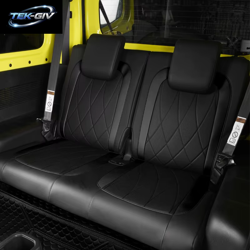 Auto Sitz Cove Für Suzuki JIMNY Jb64 Jb74 Luxus Voll Surround Pad PU Leder Kissen Geändert Wasser Beweis Innen Zubehör