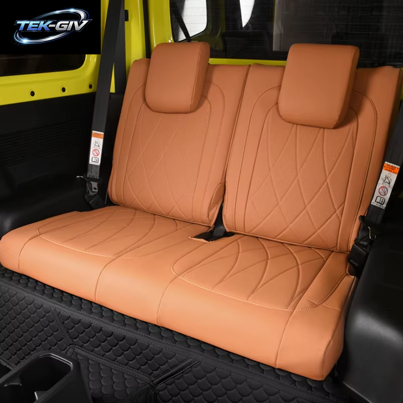 Auto Sitz Cove Für Suzuki JIMNY Jb64 Jb74 Luxus Voll Surround Pad PU Leder Kissen Geändert Wasser Beweis Innen Zubehör