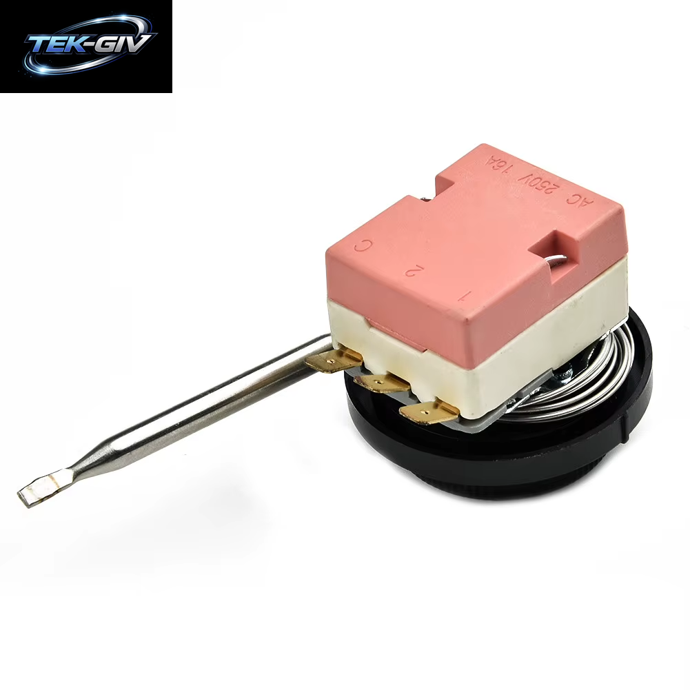 Einstellbare Elektrische Lüfter Thermostat Schalter Kühler Temperatur Control Sonde 250 V Stahl Und Kunststoff 0 ~ 120 Grad Kapillare Die