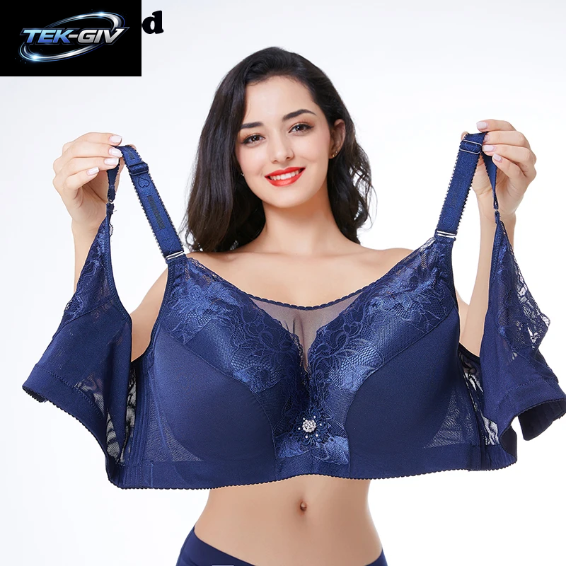 Plus Größe Große Größe Bhs Für Frauen D E F G Cup Bh 115F 120G Bh Push-Up Große Bhs Weibliche Ull-Cup Große Größe Bhs Für Frauen D E F