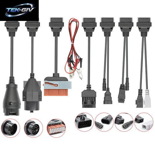 Komplettes Set 8-Teiliges Auto-Lkw-Kabel Für DS150E CDP Multidiag Pro-Diagnosewerkzeuge Für PSA Für Benz Für SCANIA Für Volvo-Obd-Kabel