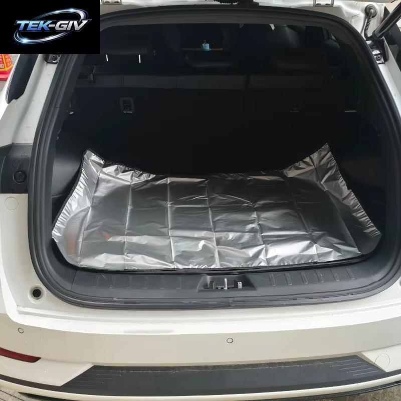 1/2PCS Universal Autos Stamm Matten Wasserdicht Staubdicht Oxford Tuch Cargo-Liner Pads Schutz Fahrzeuge Auto Innen Zubehör
