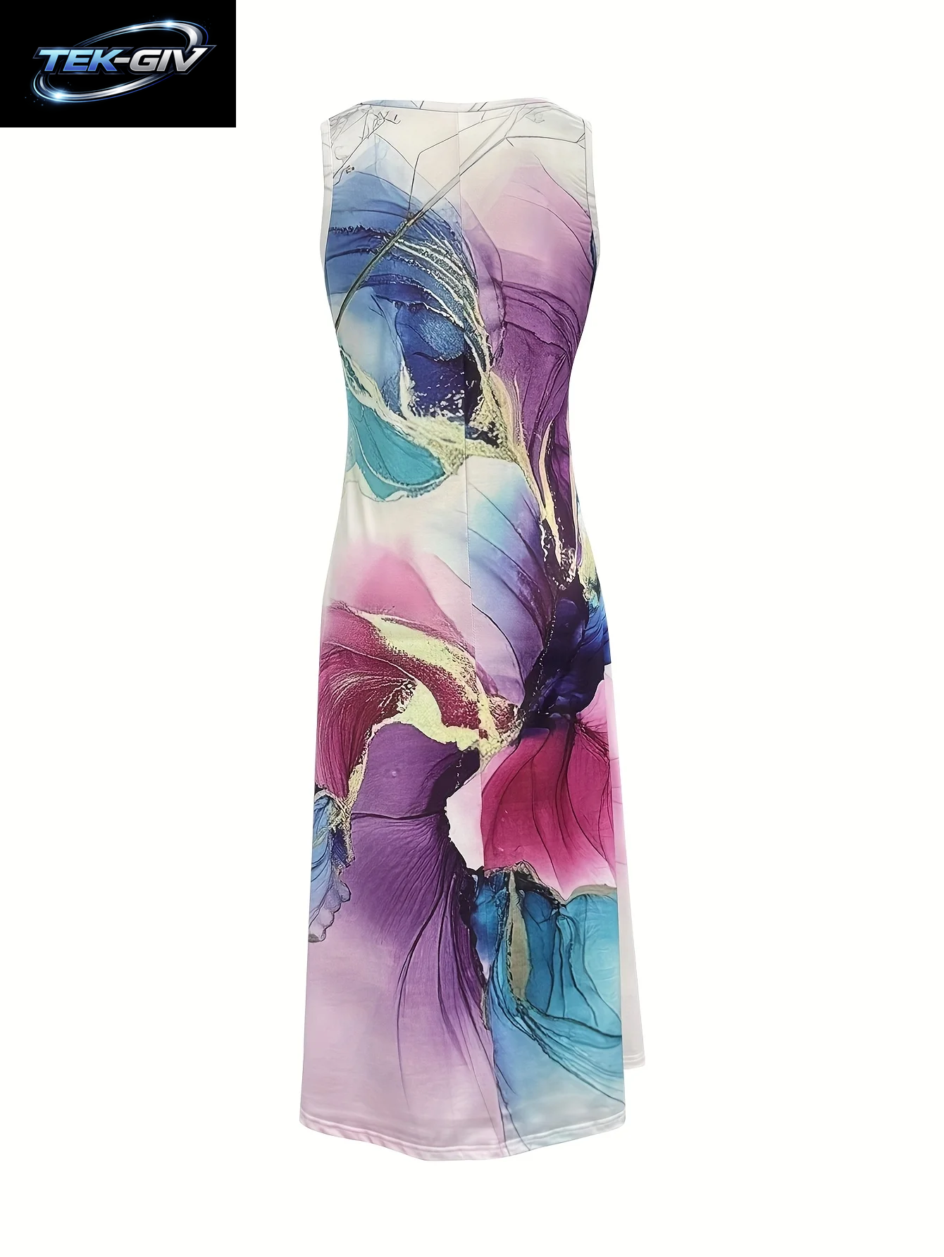 Retro Sommer Blumen 3D-Druck Elegante Damenkleidung Weibliches Sommerkleid Mode Kurzarm Loses Kleid Damen Casual Party 2026