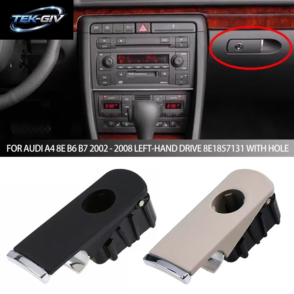 Auto-Handschuhfach-Schloss-Deckelgriff Ohne Loch Für Audi A4 8E B6 B7 2002–2008 Linkslenker 8E 1857131 Mit Loch
