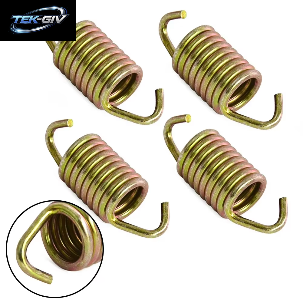 4 Stück ATV Für Polaris Auspufffeder 7041804 Für Scrambler ATP Hawkeye Motorrad-Auspuffzubehör