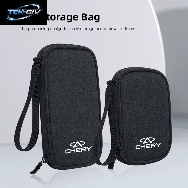 Auto-Führerschein-Telefon-Aufbewahrungstasche, Autoschlüssel-Pack Für Chery Tiggo 7 Pro 8 4 5 3 2 T11 5X Amulett Fora QQ IQ Fulwin Arrizo 5