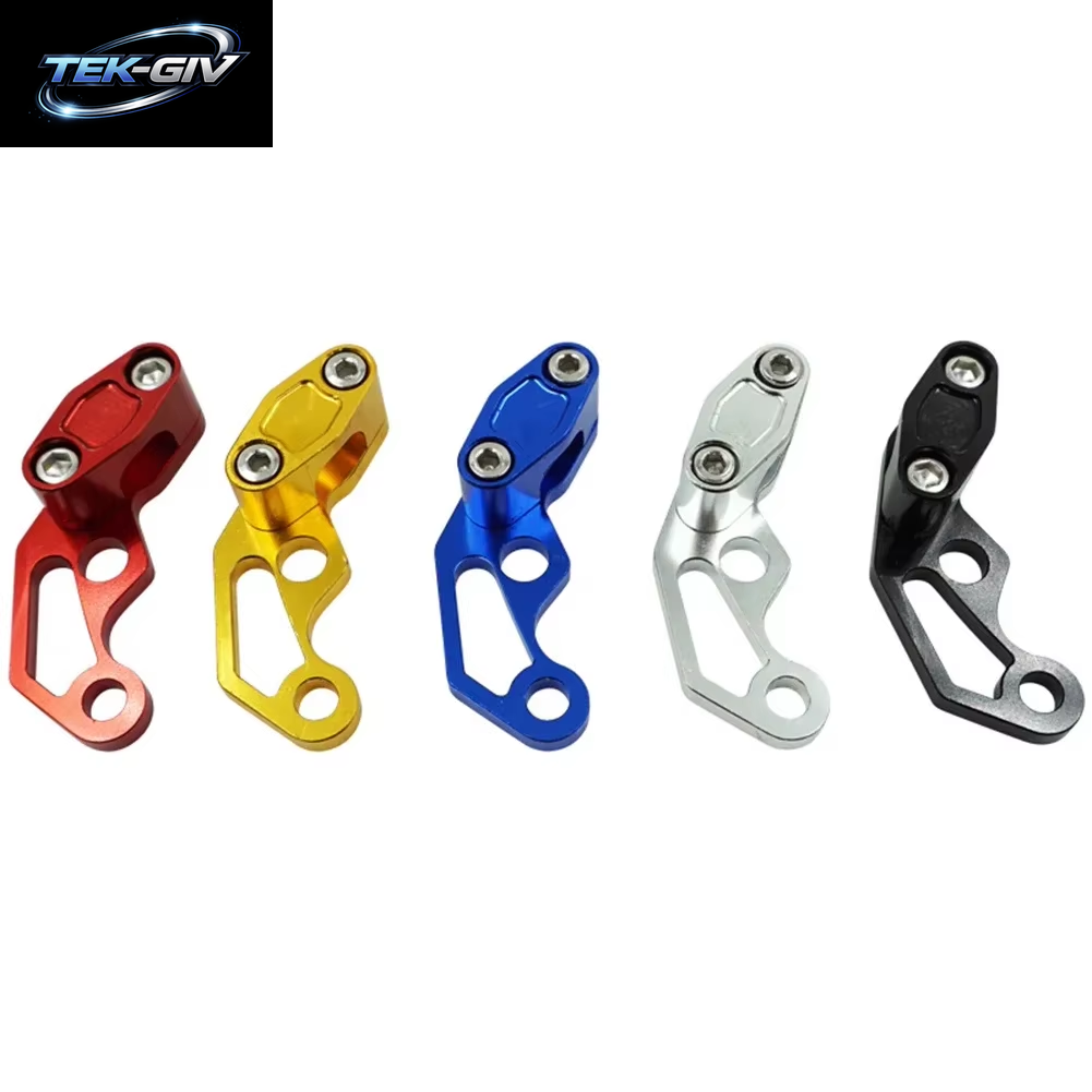 Motorrad Bikes Öl Schlauch Klemme Modifizierte Öl Pipeline Bremsleitung Klemme Schutz Aluminium Legierung Schlauch Clip Zubehör