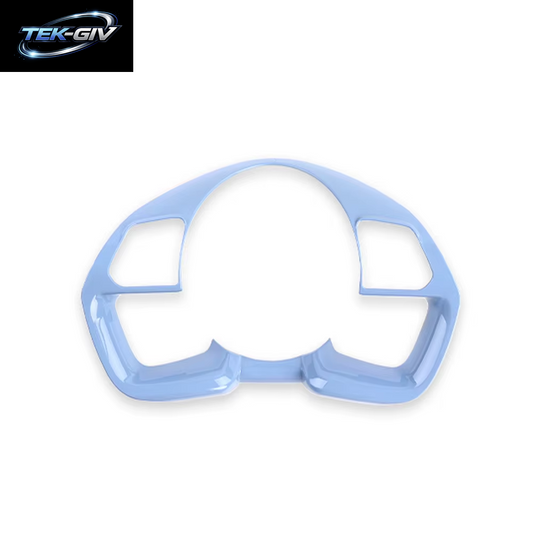 1 Stücke Rot Lenkrad Trim Rahmen Abdeckung Innen Neue Dekoration Styling Für Hyundai Elantra CN7 2021 2022 2023 LHD RHD