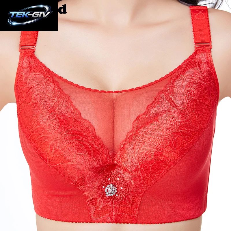 Plus Größe Große Größe Bhs Für Frauen D E F G Cup Bh 115F 120G Bh Push-Up Große Bhs Weibliche Ull-Cup Große Größe Bhs Für Frauen D E F