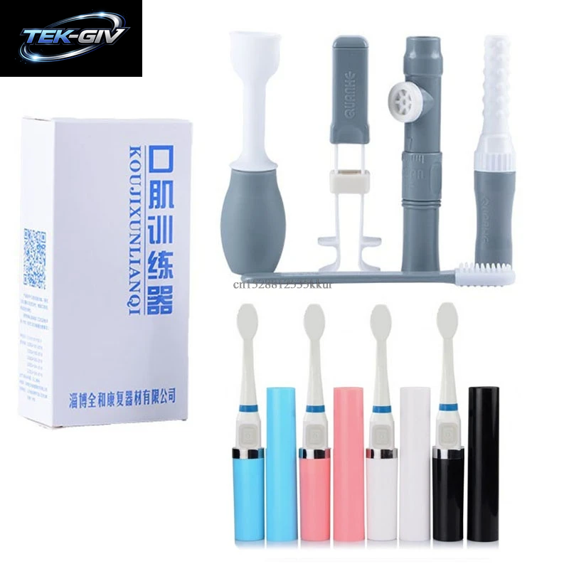 Zunge Muscle Zunge Absorption Gerät Von Elektrische Vibration Massage Trainer Rede Störung Schlucken Rehabilitation Werkzeuge