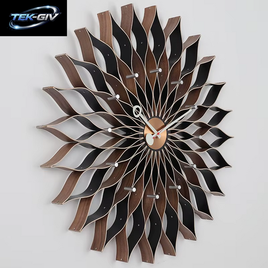 Kreative Sonnenblumen Wanduhr Nordic Wohnzimmer Dekoration Uhren Schlafzimmer Stille Bewegung Wanduhren Große Home Interior Uhr