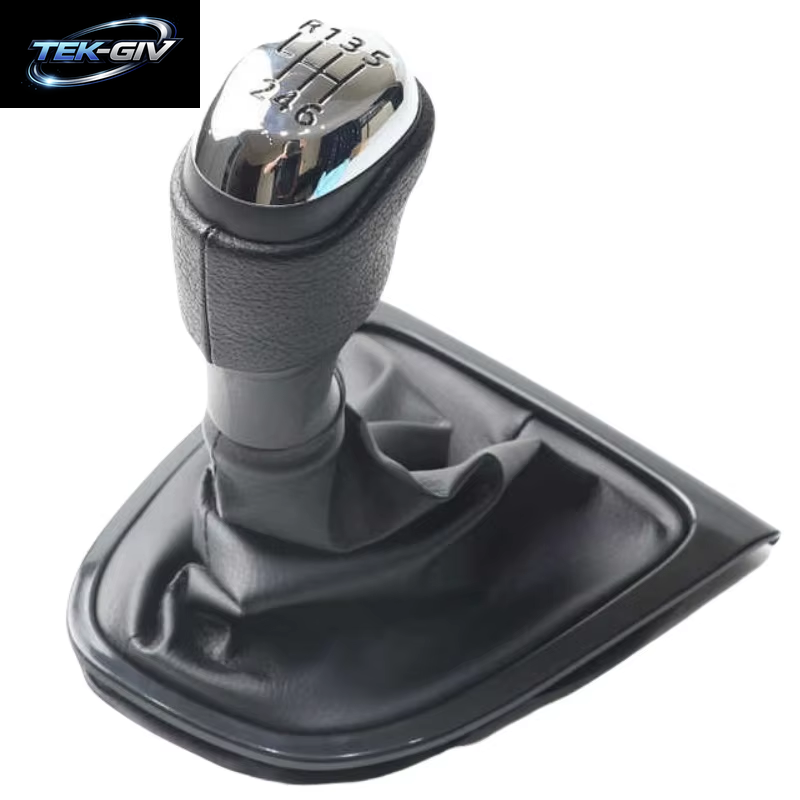 5/6 Geschwindigkeit Für Renault Clio 4 Mk4 IV 2012-2018 2019 2020 Auto Styling Zubehör Schaltknauf Leder Gaitor Boot Kragen Fall