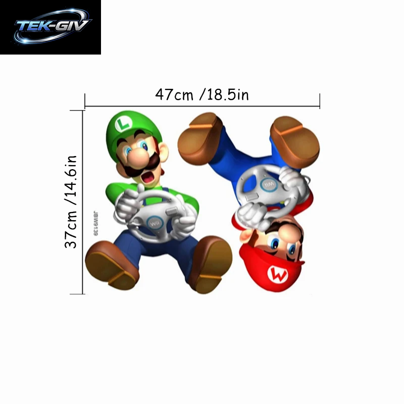 3D Broken Wall Hole Art Gamer Gamepad Vinyl Wandaufkleber Für Zuhause Kinderzimmer Junge Schlafzimmer Play Zone Dekoration Videospiel Poster