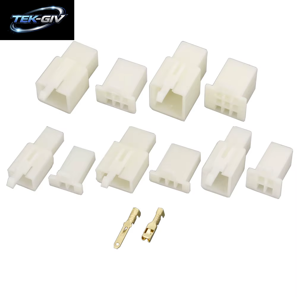 2/3/4/6/9Pin Automotive Elektrische Draht Stecker 2,8Mm Serie Männlich Weiblich Kabel Terminal Stecker Kits Motorrad Ebike Auto DJ7021A