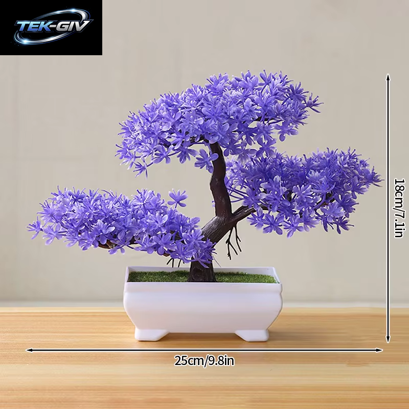Künstliche Topfblumen, Pflanzen, Bonsai, Gefälschte Pflanze, Blumentopfornamente Für Den Garten, Kleiner Künstlicher Baum, Heimdekorationszubehör