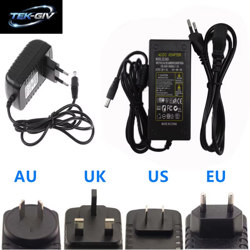AC DC 5V 9V 12V 24V Schaltnetzteil-Adapter 1A 2A 3A 5A 6A 8A 10A 220V Auf 5V 12V 24V Netzteil 5 9 12 24V Volt