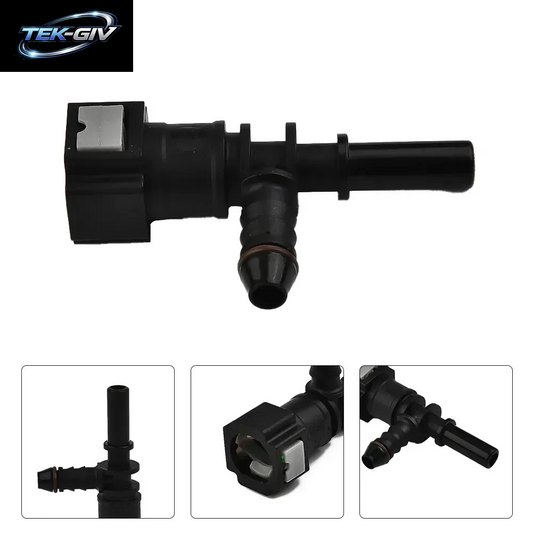 Auto Kraftstoff Linie Schlauch Schnell Release Stecker 7,89 ID6 Weibliche Bundy T Fitting Kraftstoff Linie Schlauch Koppler Vergaser Teil