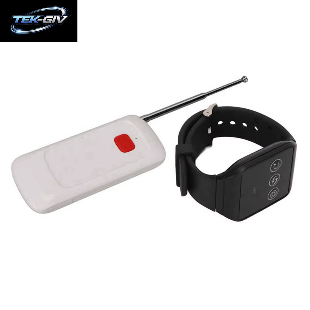 Wireless Caregiver Pager Wireless Nurse Call System Alarm Knopf Wasserdicht Für Heim Krankenhaus