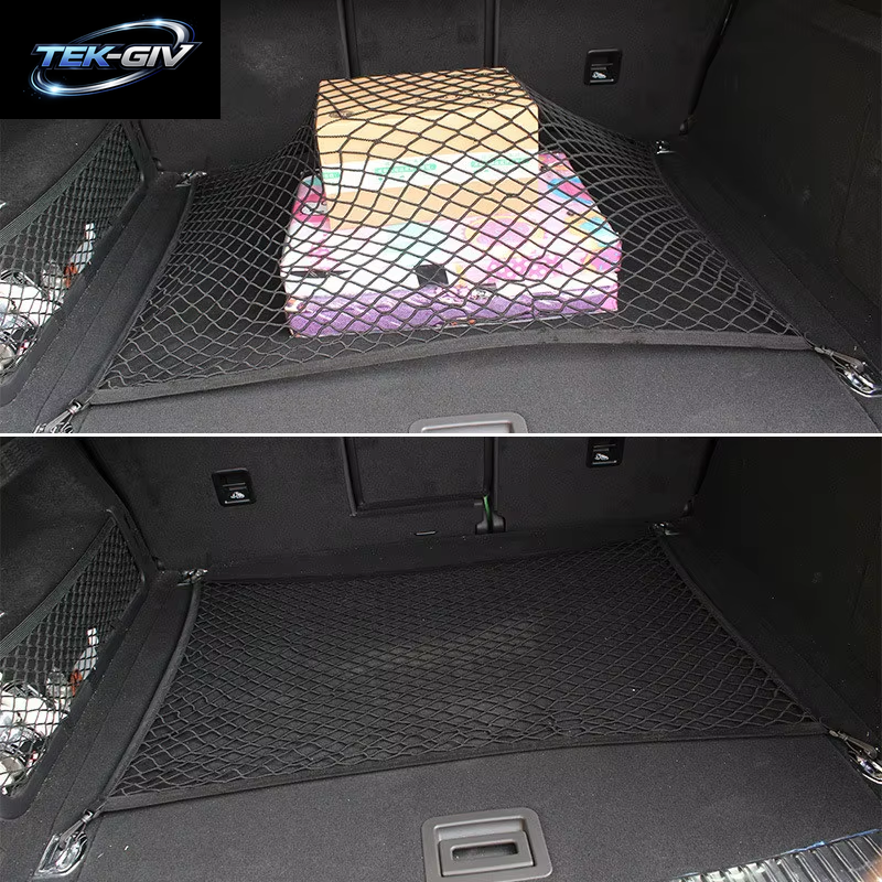 Für Subaru Forester SJ 2014-2022 Auto Stamm Gepäck Lagerung Fracht Organizer Elastische Mesh Net Styling