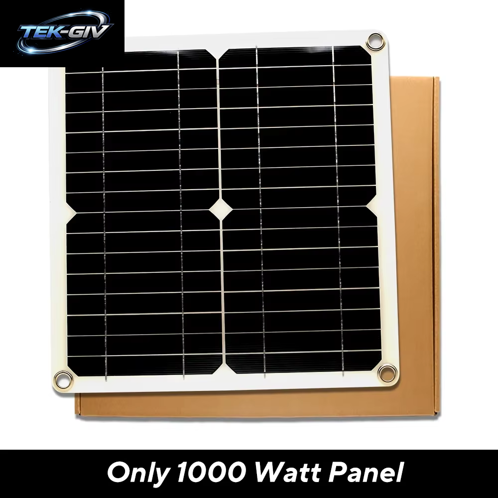 1000W Solar Panel 12V Solarzelle 10A-100A Controller Solar Platte Kit Für Telefon RV Auto Caravan Hause Camping Outdoor Batterie